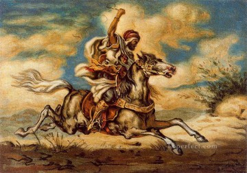árabe a caballo Giorgio de Chirico Araber Pinturas al óleo
